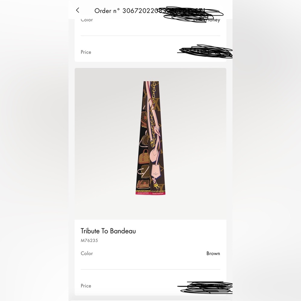 Louis Vuitton Bandeau